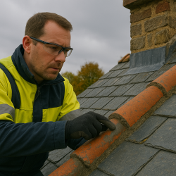 Toiture et inspection du faîtage Faîtage de la toiture